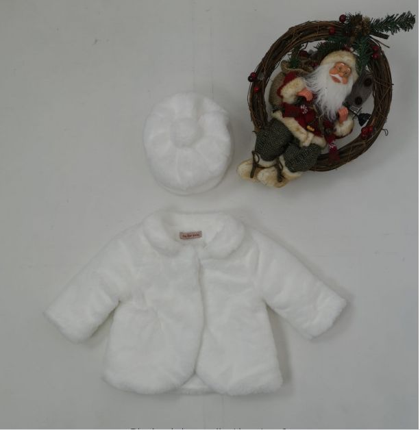 Blanita de botez alba Lisa
