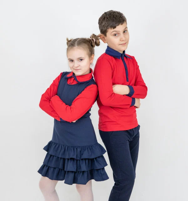 Bluza fete Alessia rosie