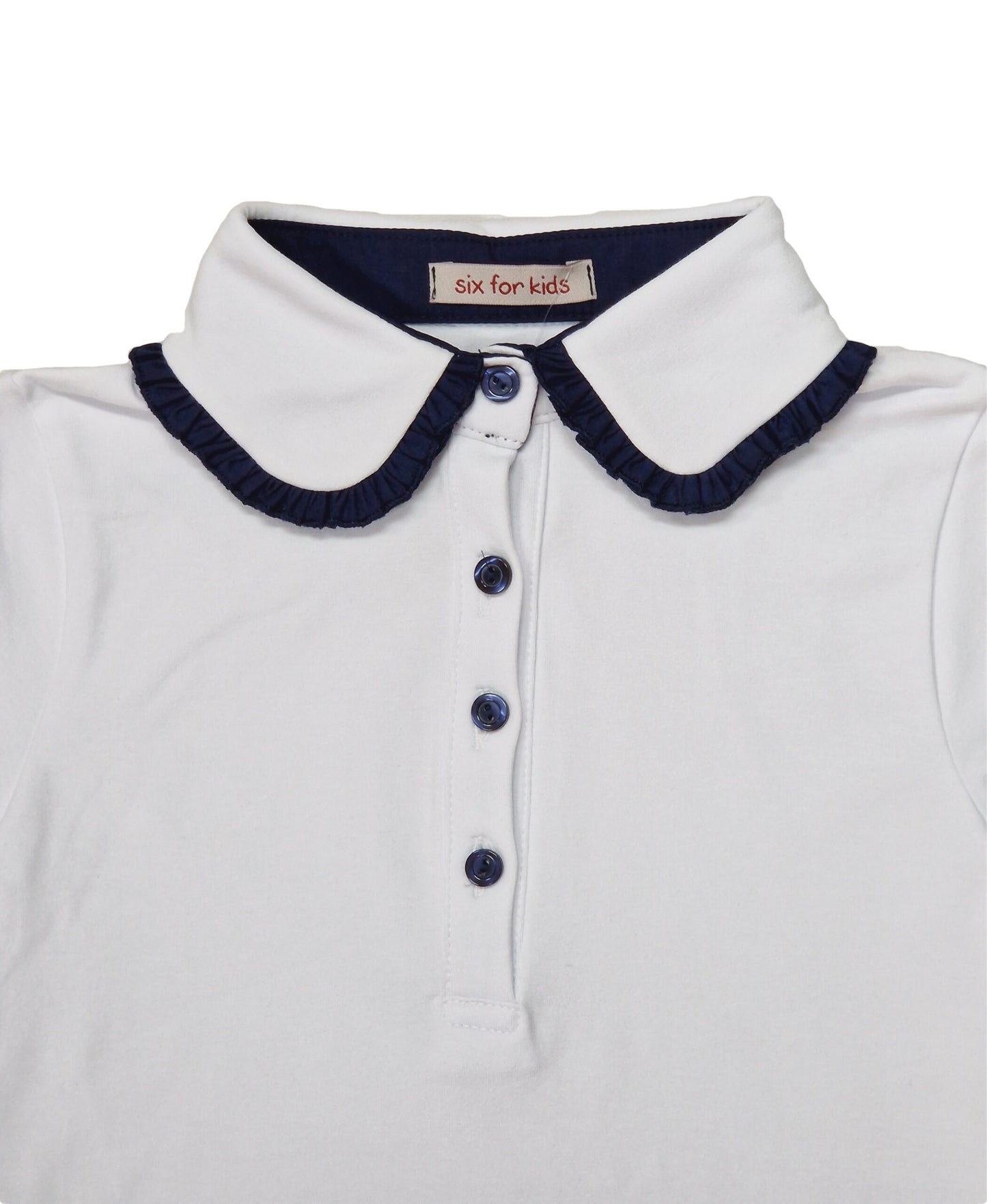 Bluza scoala alba fete Marina