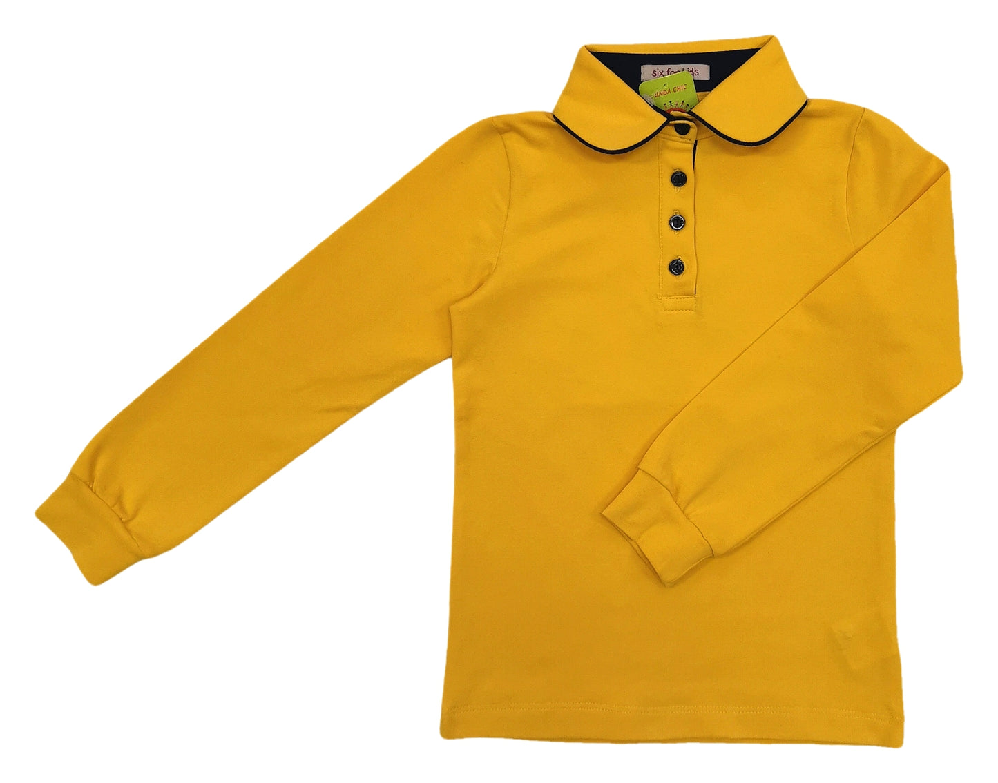 Bluza scoala galbena fete Gabriela