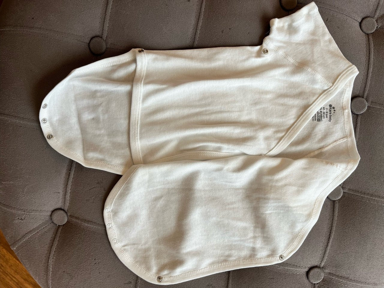 Body bebe simplu ivoire unisex