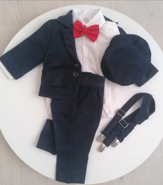Nathan 6-piece christening suit