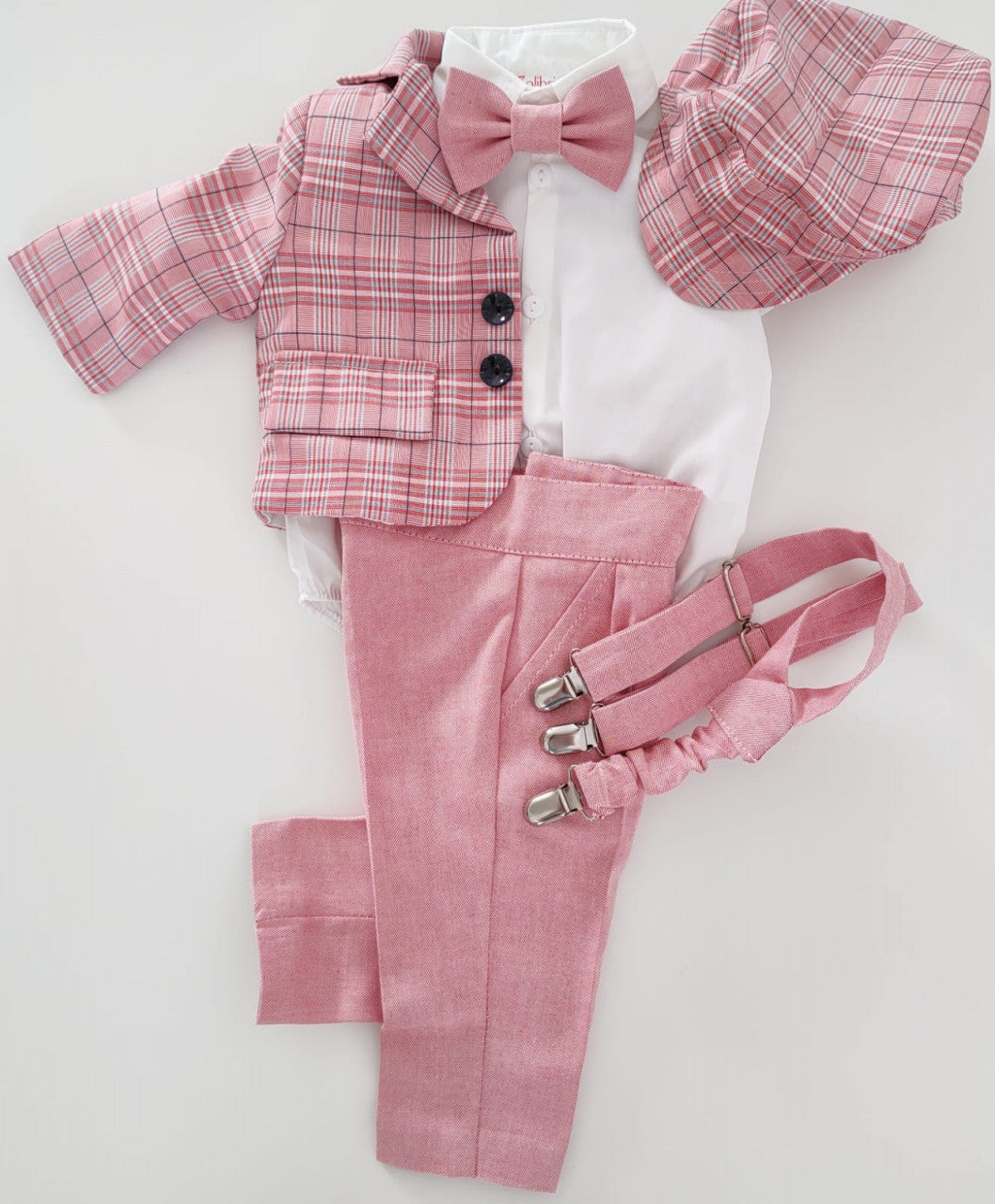 Baptism suit made of Bogota fabric