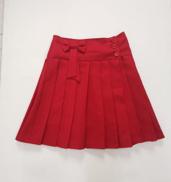 Olga school skirt red