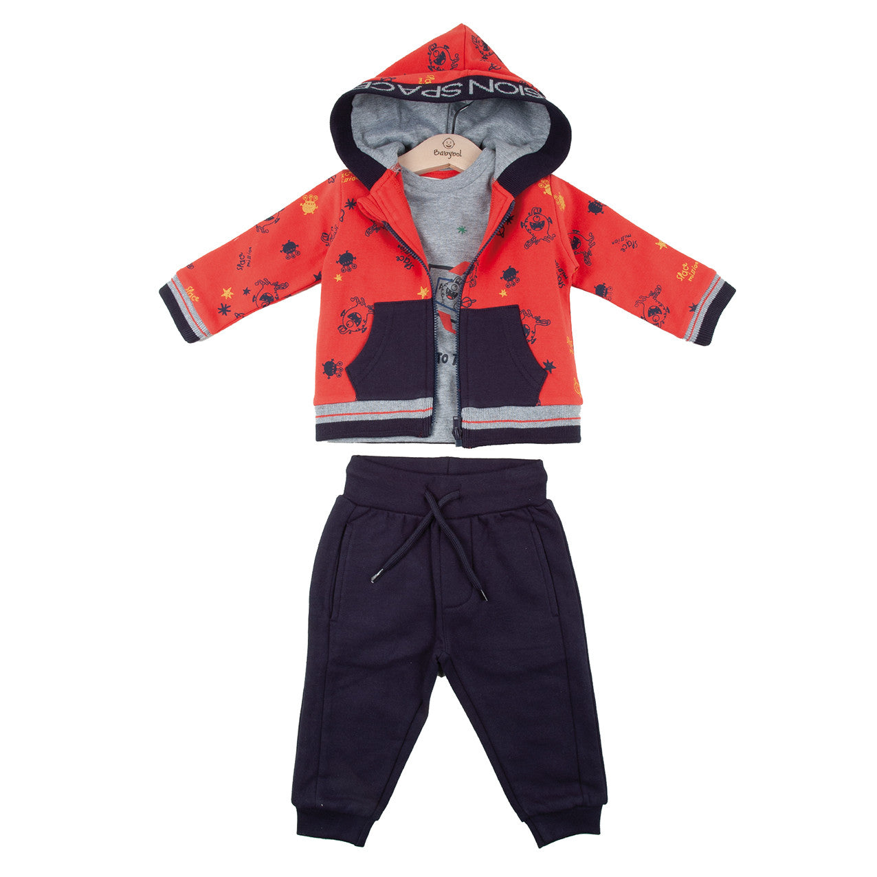 Trening baieti bumbac Babybol 23027