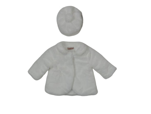 Blanita de botez alba Lisa