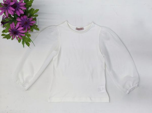 Bluza fete Mia cu maneci din voal