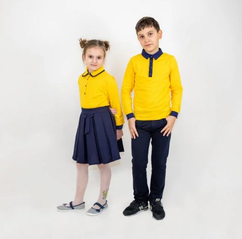 Bluza scoala Matei galbena