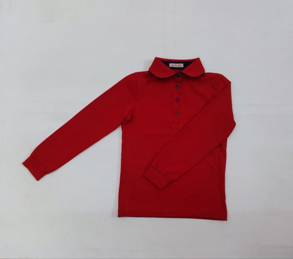 Gabriela girls red school blouse