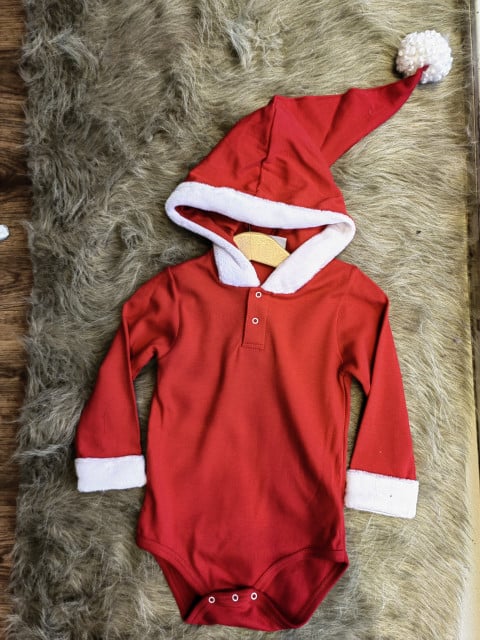 Body bebe Santa's Little Helper