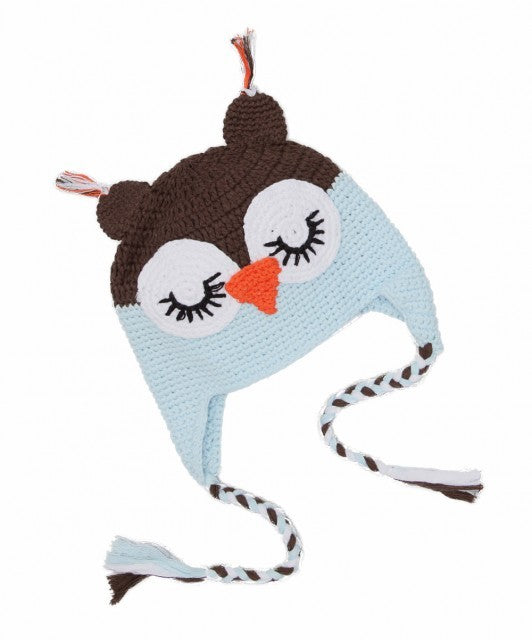 Owl baby hat B6