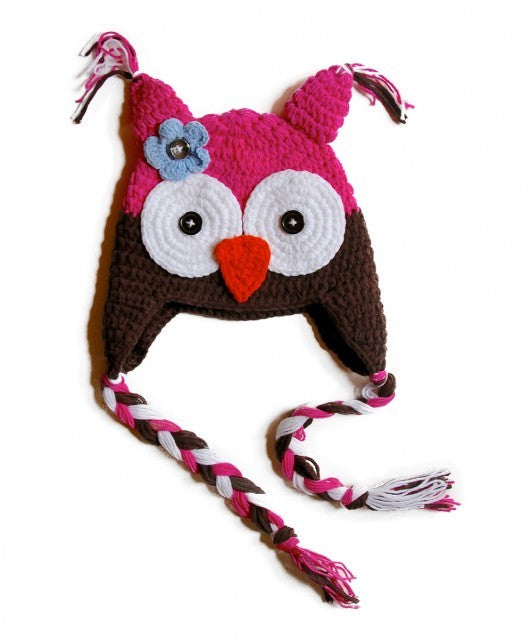 Owl baby hat