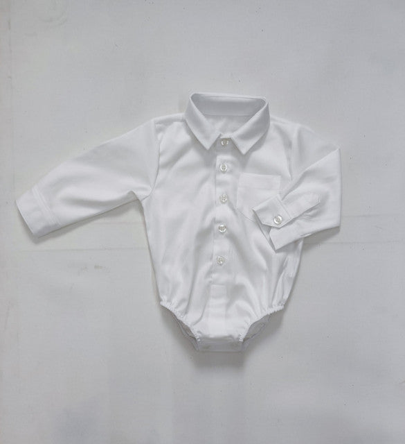 Ayan baby body shirt white