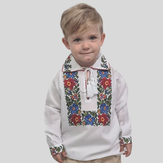 Camasa traditionala baieti Marius
