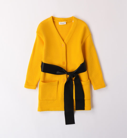 Cardigan fete galben Sarabanda A205