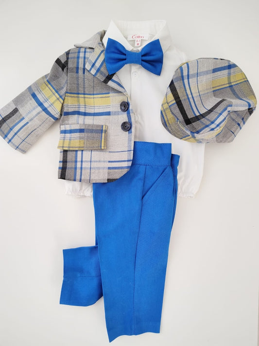 Costum botez 5 piese Liviu