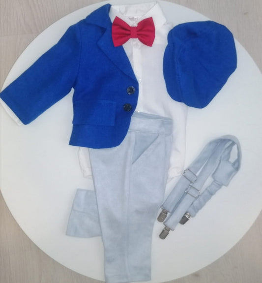 Jacob 6-piece christening suit