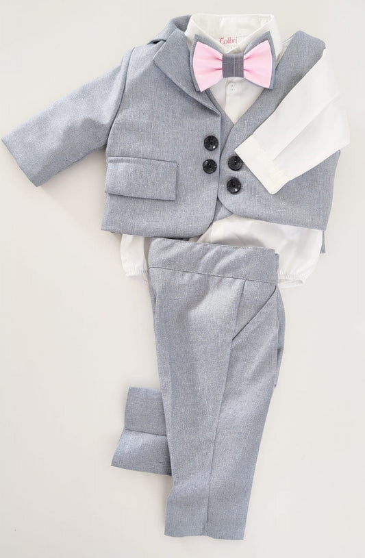 Christening suit made of Coppenhagen cloth