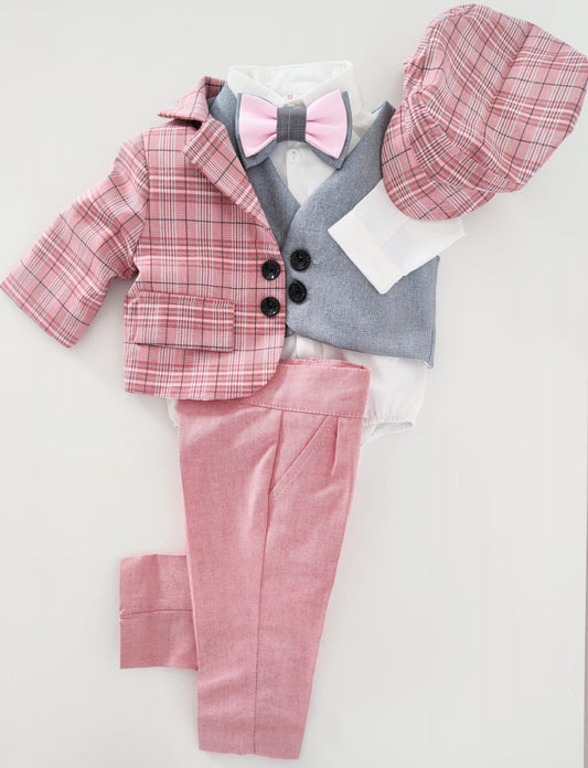 Christening suit made of Tokyo cloth