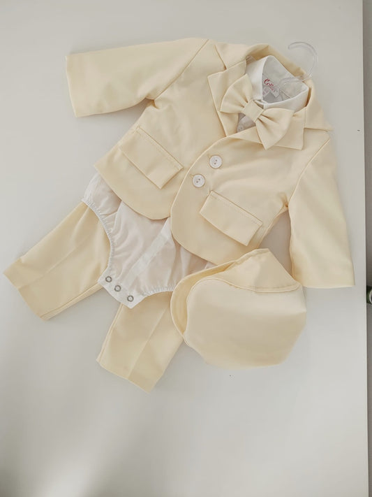 Costum botez Summer Yellow