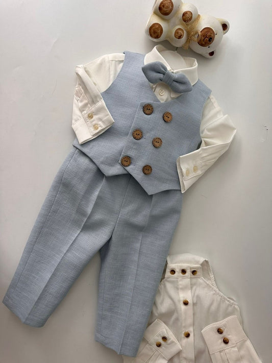 Costum de botez 4 piese Brasov