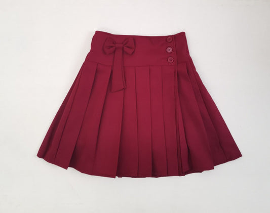 School skirt Olga burgundy