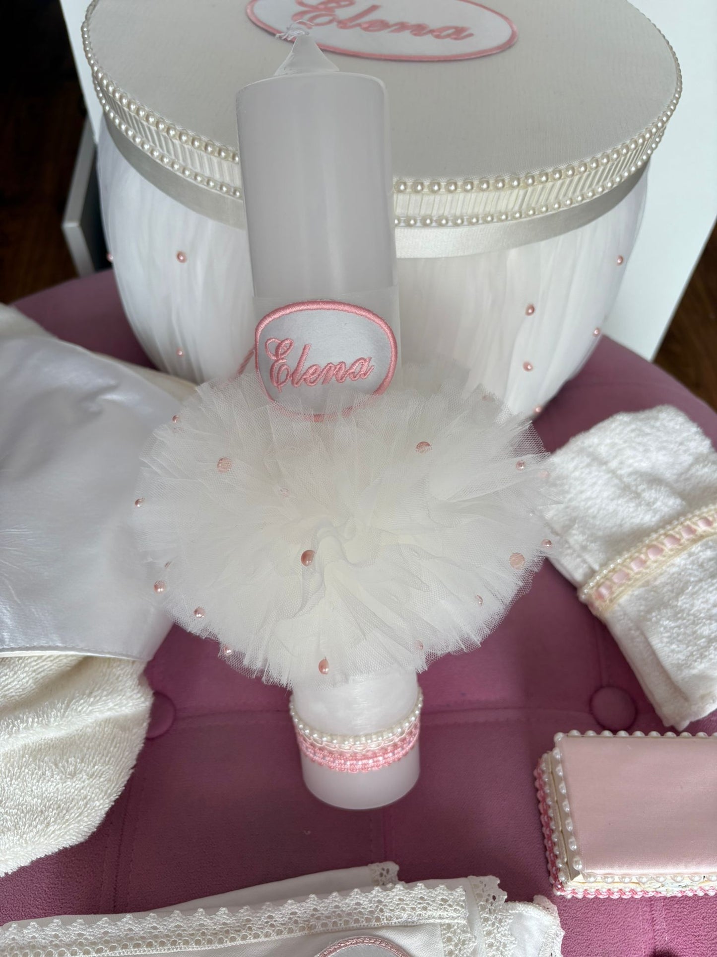 Trusou botez Little Pearl Barbie