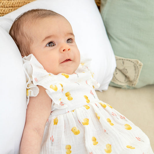 Rochie bebe cu pui Babybol 141200