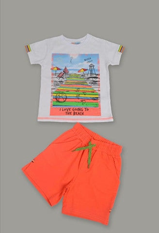 Set baieti Mackays neon