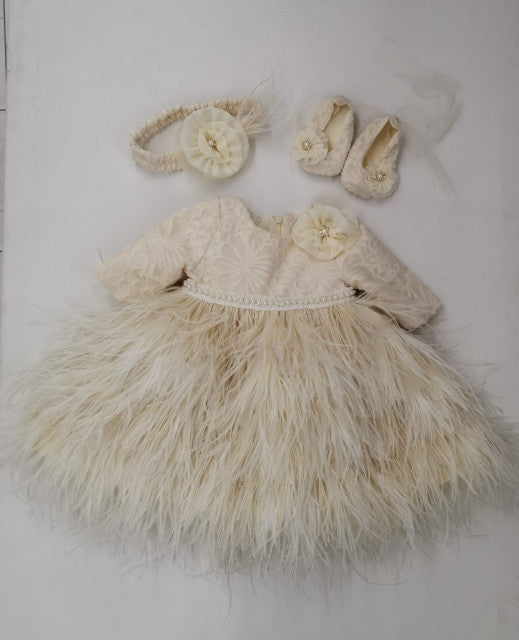Set botez 3 piese My Feather Princess