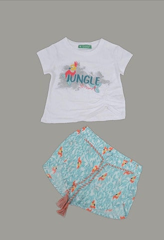 Set girls 2 pieces Jungle