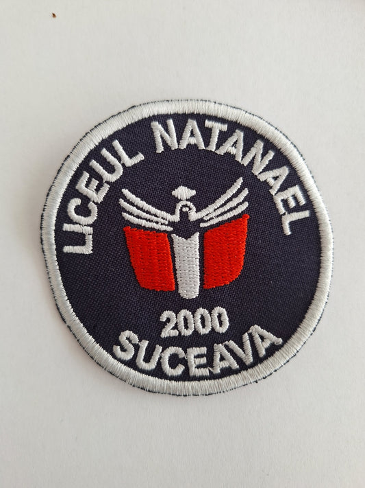 Sigla brodata Liceul Natanael Suceava