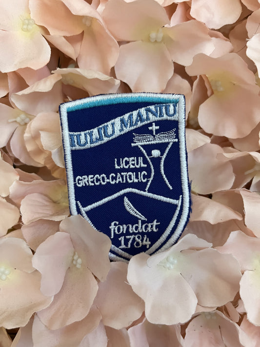 Sigla Iuliu Maniu Oradea brodata