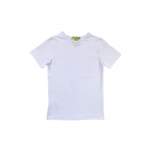 Tricou scoala Adamo alb