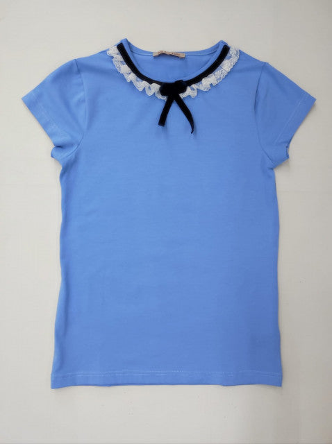 Tricou scoala albastra fete Felicia
