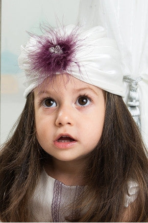 Turban fetite Purple Aisha